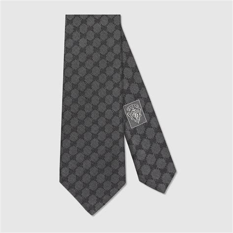gucci grey tie